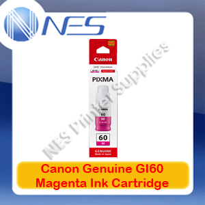 Canon Genuine GI60 Magenta Ink Bottle for G6065/G6060 7.7K pages GI-60M